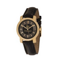 Women's Classic Gold-Tone Strap Watch